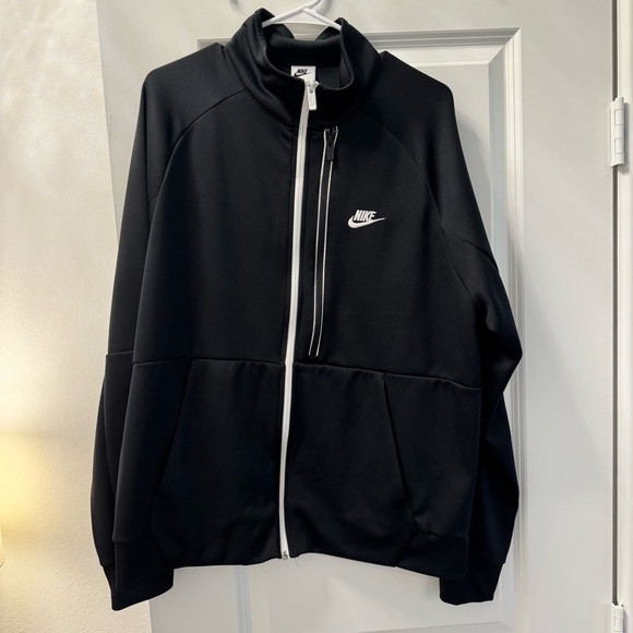 Nike Black and White Track Jacket - Picture 1 of 5